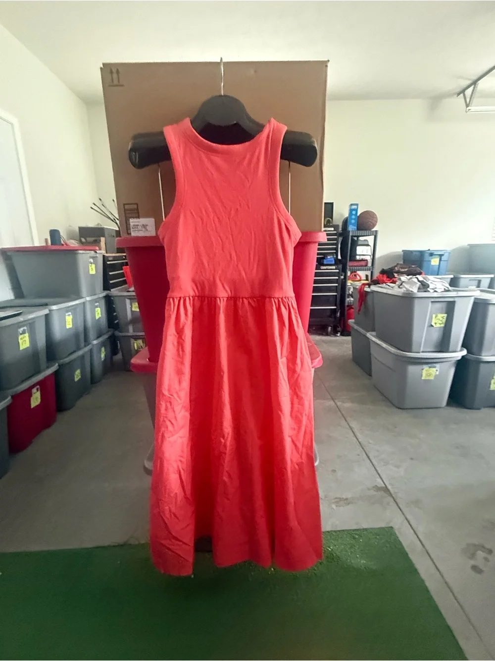 Coral large knee dress mp28